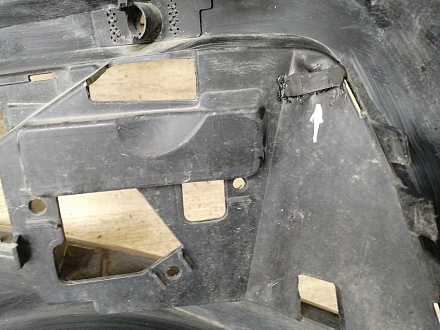 AA032294; Бампер передний, S-line; под паркт.; под омыват. (4G0 807 437 AB) для Audi A6 IV (C7) рест. Sedan (2014-н.в.)/БУ; Оригинал; Р1, Мелкий дефект; 