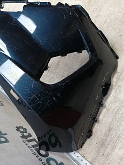 BA000258; Бампер передний; без паркт.; под омыват. (52119-0R280) для Toyota Rav4 50 (2019 -2025)/БУ; Оригинал; Р1, Мелкий дефект; 