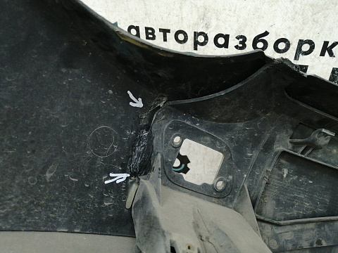 Фотография детали AA024646; Бампер передний; без паркт.; под омыват. (3C0807221A) для Volkswagen Passat/БУ; Оригинал; Р1, Мелкий дефект; . Фото номер 18