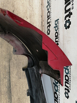 AA038744; Бампер задний; под паркт. (KB8A-50221) для Mazda CX-5 II (2017-2021)/БУ; Оригинал; Р1, Мелкий дефект; 