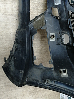 BA000077; Бампер передний, AMG; под паркт.; под омыват. (A2048807847) для Mercedes-Benz C-klasse III рест. (W204) (2011-2015)/БУ; Оригинал; Р2, Удовлетворительное; 