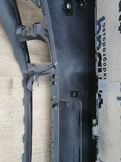 AA045737; Бампер передний; под паркт.; под омыват. (5M0807221N) для Volkswagen Golf Plus II (2009-2014)/БУ; Оригинал; Р1, Мелкий дефект; 