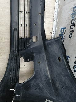 AA045951; Бампер передний; под паркт.; под омыват. (52119-0E220) для Toyota Highlander III (2014 — 2016)/БУ; Оригинал; Р1, Мелкий дефект; 