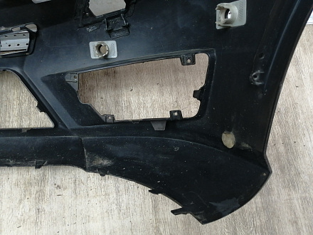 BA000053; Бампер передний, AMG; под паркт.; под омыват. (A2048807847) для Mercedes-Benz C-klasse III рест. (W204) (2011-2015)/БУ; Оригинал; Р1, Мелкий дефект; 