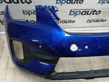 AA044808; Бампер передний; под паркт.; без омыват. (86511-Q5000) для Kia Seltos (2019-2023)/БУ; Оригинал; Р2, Удовлетворительное; 