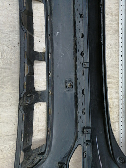 AA044921; Бампер задний (86611-2W000) для Hyundai Santa Fe III (2012 - 2015)/БУ; Оригинал; Р1, Мелкий дефект; 