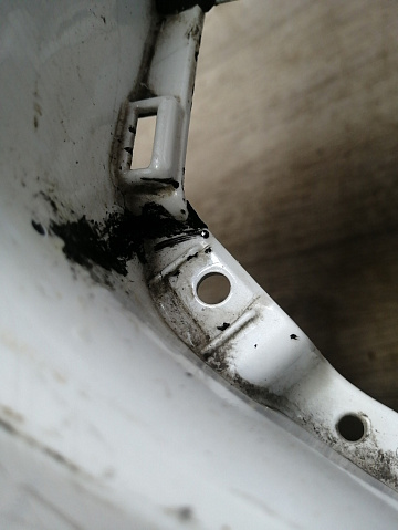 Фотография детали AA046085; Бампер передний, F-SPORT; под паркт.; под омыват. (52119-53A50) для Lexus IS III (2013 - 2016)/БУ; Оригинал; Р2, Удовлетворительное; . Фото номер 8