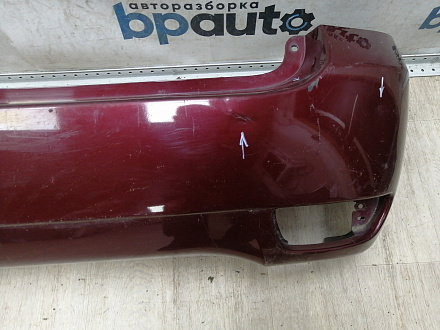 AA046214; Бампер задний; без паркт. (86611-10000) для Hyundai Matrix I рест. 2 (2008-2010)/БУ; Оригинал; Р2, Удовлетворительное; 