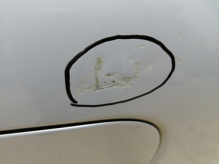 AA045290; Крышка багажника; под камер. (K0100BR0MA) для Nissan Qashqai/БУ; Оригинал; Р1, Мелкий дефект; 