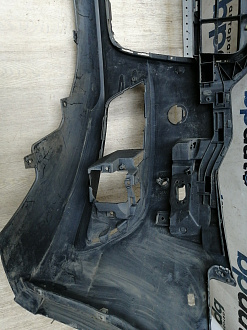 AA045626; Бампер передний; под паркт.; под омыват. (4G0 807 437) для Audi A6 C7/БУ; Оригинал; Р1, Мелкий дефект; 