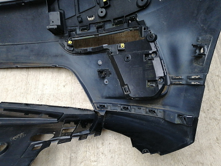 AA045882; Бампер передний; под паркт.; под омыват. (J8A2-17F003-GAW) для Land Rover Range Rover Velar L560 (2017 - 2023)/БУ; Оригинал; Р1, Мелкий дефект; 