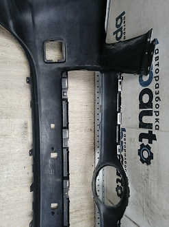 BA000240; Бампер передний; без паркт.; под омыват. (52119-42730) для Toyota Rav4 30 рест. V 2.4 (2009 - 2010)/БУ; Оригинал; Р1, Мелкий дефект; 