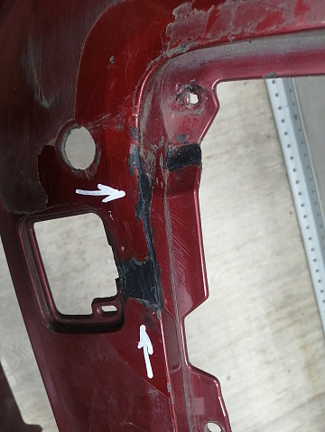 Фотография детали BA000242; Бампер передний; под паркт.; под омыват. (62022-4HB0H) для Infiniti Q50 (2013-2017)/БУ; Оригинал; Р2, Удовлетворительное; . Фото номер 11