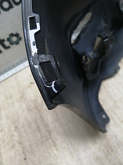 BA000215; Бампер передний; без паркт.; под омыват. (62022-4HB0H) для Infiniti Q50 (2013-2017)/БУ; Оригинал; Р1, Мелкий дефект; 