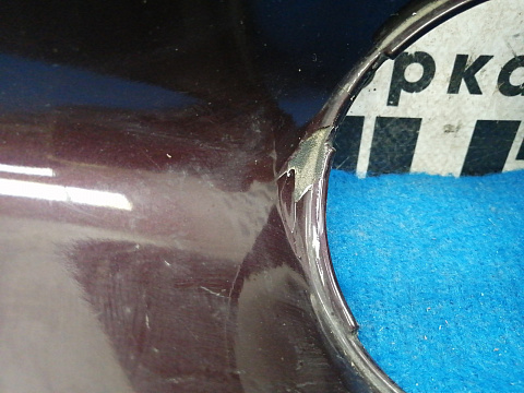Фотография детали AA032775; Накладка ПТФ левая (8M51-19953) для Ford Focus/БУ; Оригинал; Р1, Мелкий дефект; . Фото номер 2