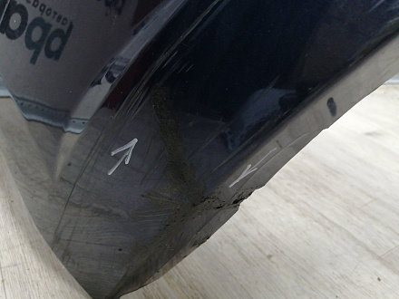 AA045852; Бампер передний; без паркт.; без омыват. (602001527AA) для Omoda S5 (2022-н.в.)/БУ; Оригинал; Р1, Мелкий дефект; 