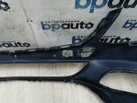 AA046175; Бампер передний; под паркт.; без омыват. (A2058850525) для Mercedes-Benz C-klasse IV (W205) (2014-2018)/БУ; Оригинал; Р1, Мелкий дефект; 