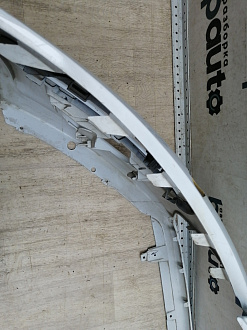 AA046147; Бампер передний; под паркт.; под омыват. (BS71-17757-A) для Ford Mondeo/БУ; Оригинал; Р1, Мелкий дефект; 