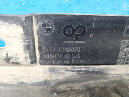 Накладка порога левая БМВ Х3 II F25 2010-2014, б/у, фото 12