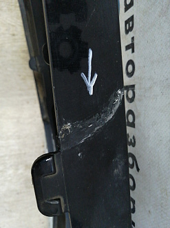 AA046104; Бампер передний, AMG; под паркт.; под омыват. (A1668803140) для Mercedes-Benz M-klasse III (W166) (2011-2015)/БУ; Оригинал; Р1, Мелкий дефект; 