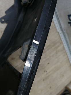 AA045402; Бампер передний; под паркт.; под омыват. (52119-06C40) для Toyota Camry/БУ; Оригинал; Р1, Мелкий дефект; 