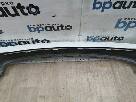 AA046121; Бампер задний; под паркт. (86611-4Y000) для Kia Rio III Sedan (2011- 2015)/БУ; Оригинал; Р1, Мелкий дефект; 