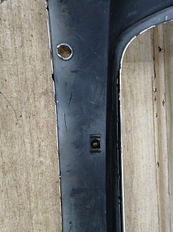AA031948; Бампер задний; под паркт. (7P5 807 421) для Porsche Cayenne II (958) (2010-2014)/БУ; Оригинал; Р1, Мелкий дефект; 