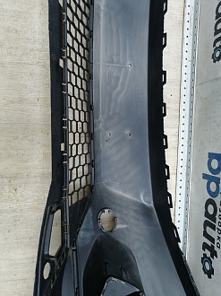 AA045685; Бампер передний, Track-Field; без паркт.; под омыват. (5N0807221T) для Volkswagen Tiguan I рест. (2011- 2016)/БУ; Оригинал; Р1, Мелкий дефект; 