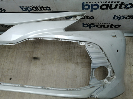 BA000119; Бампер передний; под паркт.; под омыват. (52119-06E50) для Toyota Camry 70 (2017 — 2021)/БУ; Оригинал; Р1, Мелкий дефект; 