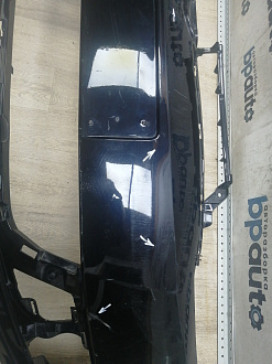 AA045977; Бампер передний; без паркт.; под омыват. (5K0807221) для Volkswagen Golf/БУ; Оригинал; Р1, Мелкий дефект; 