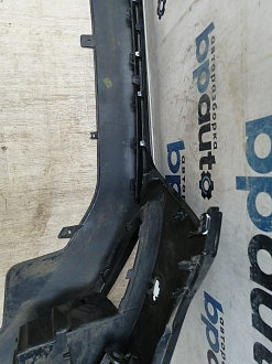 AA045597; Бампер передний; под паркт.; под омыват. (8K0 807 437 AC) для Audi A4 B8/БУ; Оригинал; Р1, Мелкий дефект; 