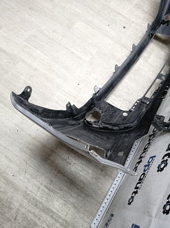 AA045401; Бампер передний; под паркт.; под омыват. (52119-06C40) для Toyota Camry/БУ; Оригинал; Р2, Удовлетворительное; 