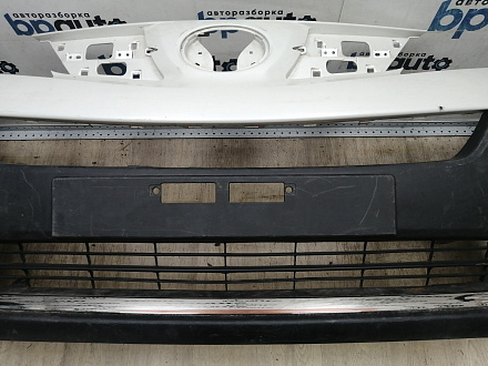 AA044525; Бампер передний; без паркт.; под омыват. (52119-4A904) для Toyota Rav4 40 (2013 — 2015)/БУ; Оригинал; Р1, Мелкий дефект; 