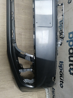 AA045976; Бампер передний; без паркт.; под омыват. (5K0807221) для Volkswagen Golf/БУ; Оригинал; Р1, Мелкий дефект; 