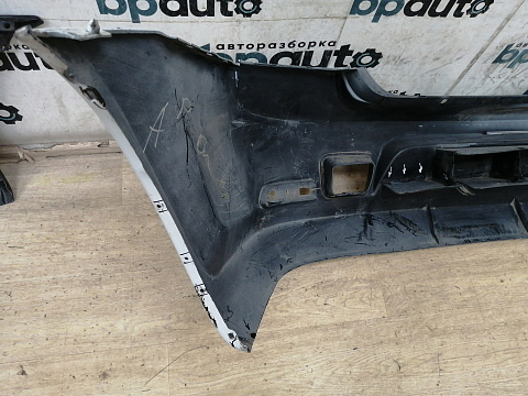 Фотография детали AA042870; Бампер задний; без паркт. (8200916804) для Renault Logan I рест. (2009-2015)/БУ; Оригинал; Р1, Мелкий дефект; . Фото номер 31