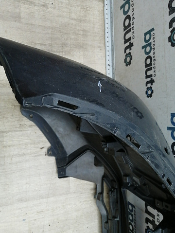 Фотография детали AA044842; Бампер передний; под паркт.; под омыват. (6400J511ZZ) для Mitsubishi Pajero Sport III рест. (2019-н.в.)/БУ; Оригинал; Р1, Мелкий дефект; . Фото номер 15