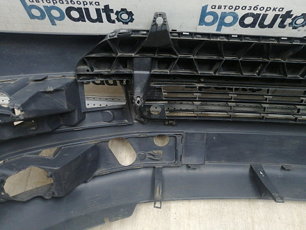 AA045717; Бампер передний; без паркт.; без омыват. (7E0807221) для Volkswagen/БУ; Оригинал; Р1, Мелкий дефект; 