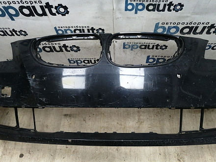 AA045564; Бампер передний; под паркт.; под омыват. (51117178068) для BMW 5 серия Е60 Е61/БУ; Оригинал; Р1, Мелкий дефект; 