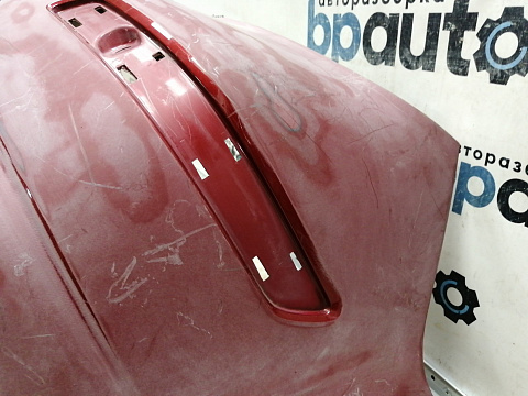 Фотография детали AA044693; Бампер задний; без паркт. (85022-EM00H) для Nissan Tiida/БУ; Оригинал; Р1, Мелкий дефект; . Фото номер 7