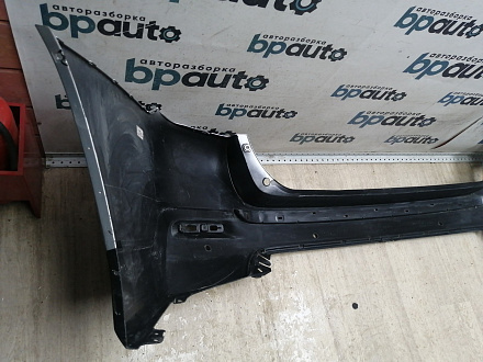 AA045923; Бампер задний; под паркт. (52159-48170) для Toyota Highlander II рест. (2010 - 2013)/БУ; Оригинал; Р1, Мелкий дефект; 