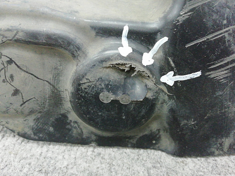 Фотография детали AA004577; Пыльник рулевого механизма левый нижний (51757325399) для BMW Х5 III (F15) (2013-2018)/БУ; Оригинал; Р1, Мелкий дефект; . Фото номер 2