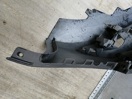 BA000161; Бампер передний; под паркт.; под омыват. (4G0 807 437) для Audi A6 C7/БУ; Оригинал; Р1, Мелкий дефект; 