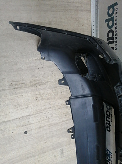 AA046185; Бампер передний; под паркт.; под омыват. (52119-60E01) для Toyota Land Cruiser Prado 150 (2010 — 2013)/БУ; Оригинал; Р1, Мелкий дефект; 