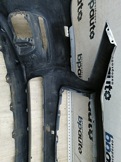 AA044876; Бампер передний; без паркт.; под омыват. (62022-4HB0H) для Infiniti Q50 (2013-2017)/БУ; Оригинал; Р2, Удовлетворительное; 