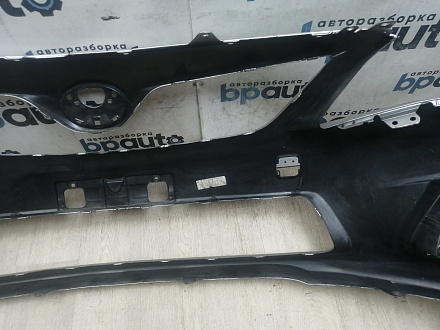 AA045989; Бампер передний; без паркт.; без омыват. (52119-12C70) для Toyota Corolla 150 рест. (2010-2013)/БУ; Оригинал; Р1, Мелкий дефект; 