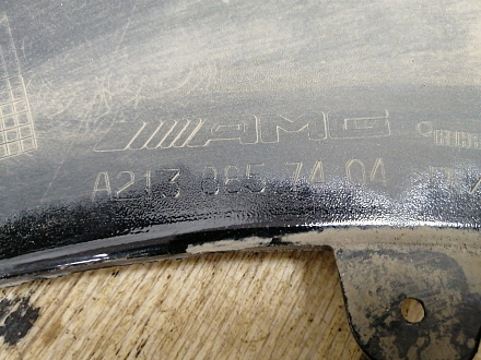 AA029516; Бампер передний, AMG; под паркт.; без омыват. (A2138857404) для Mercedes-Benz E-klasse W213 S213/БУ; Оригинал; Р1, Мелкий дефект; 