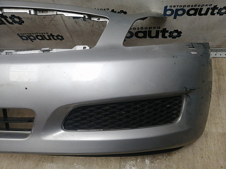 AA045733; Бампер передний, до 2010г; без паркт.; под омыват. (62022-JK60H) для Infiniti G (2006-2013)/БУ; Неоригинал; Р1, Мелкий дефект; 