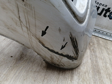 AA045634; Бампер передний, S-line; под паркт.; под омыват. (8T0 807 437 AM) для Audi A5/БУ; Оригинал; Р1, Мелкий дефект; 