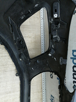 AA044863; Бампер передний; без паркт.; без омыват. (9674576177) для Peugeot 308 I рест. (2011-2015)/БУ; Оригинал; Р2, Удовлетворительное; 