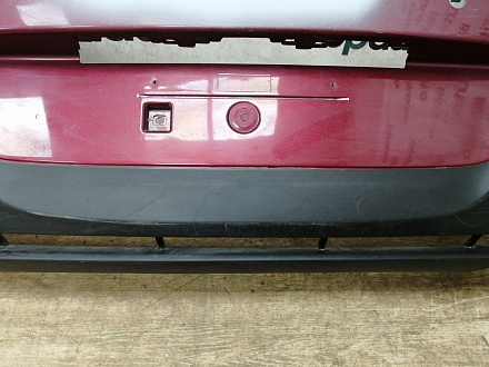 AA031192; Бампер задний; под паркт. (D651-50221) для Mazda 2 DE DE2/БУ; Оригинал; Р1, Мелкий дефект; 